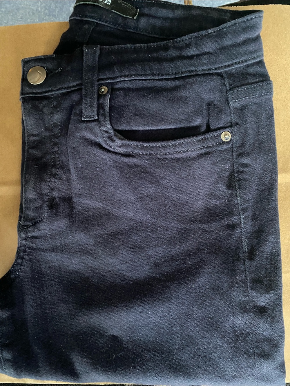Joe”s  black denim jeans